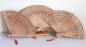 Preview: 088 Fächer Holzfächer Hand Wind Sommerfächer Sommer Deko Sandelholz