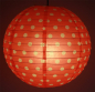 Preview: Lampion 3 Stk Laterne Papier schwarz rot gold Deko Karneval Fastnacht Fasching