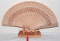 Preview: 088 Fächer Holzfächer Hand Wind Sommerfächer Sommer Deko Sandelholz