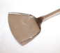 Preview: 04 Wokwender flach Schöpflöffel Pfannenwender Wok Spatel Edelstahl S 43 cm hängen