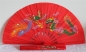 Preview: 007 Tai Chi Kung Fu Asia Sport Tanz Deko Fächer Bambusstreben rot Drachen