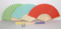 Preview: 420, 5 Stk Fächer Holz Papier zum Bemalen Hand Sommer Hochzeit