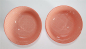 Preview: 199, 2er Set Reis Suppe Schale Soba Bowl Tasse Müsli ø 15 cm Porzellan orange