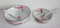 Preview: 779 Reis Suppe Schale Sakura Soba Bowl 2er Set Kirschblüte ø 11/ 15 cm 2 Löffel