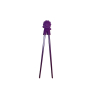 Preview: 075 Chopsticks 1 Paar Stäbchen Eßstäbchen Essstäbchen Helfer lola Blumenkind