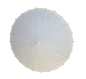 Preview: Sonnenschirm 312 Papierschirm Ø 84 cm Dekoschirm weiss Bambus Holz Bali Schirm Bemalen Selbstgestalten Asia
