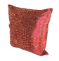 Preview: Kissen 420 Kissenhülle Kissenbezug Kopfkissen Bezug Deko China Stoff 40x40 rot 