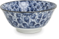 Preview: 5 Stk Set Japan Reisschalen Matcha Dessert Suppe Müsli Porzellan blau Ø 15 cm, nr 70