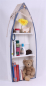Preview: Bootsregal 011 Stand Regal 91 cm Holzregal Boot Kasten Schiff Shabby Look maritim Dekor
