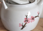 Preview: Japanische Teekanne Kanne Kyusu Tee grün Japan Teapot sakura Kirschblüten