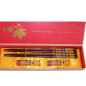 Preview: 010 Chopsticks 2 Paar Stäbchen Eßstäbchen Bänkchen Holz Essstäbchen Kaiser Geisha