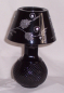 Preview: Teelicht Lampe 050 schwarz Teelichtglas Windlicht Teelichtlampe Leuchte Kerze Glas