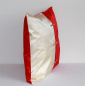 Preview: Kissen 402 Kissenhülle Kissenbezug Kopfkissen Bezug Deko Asien Stoff 40x40 rot 