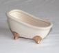 Preview: Seifenschale Seife Ablage Schale Zier Mini Badewanne Keramik Antik 