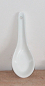 Preview: 06-24, 4Stk Löffel Reislöffel Dessert Suppenlöffel Keramik weiss China Gastronomie