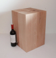 Preview: 01 Sitzblock Massiv Holz Block Sitzhocker Buche Sitzwürfel 45x30x30 cm