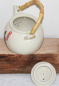 Preview: 101 Teeservice 5 tlg Teeset Teekanne Asia China Krieger beige Kung Fu