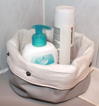 Preview: 02 Brötchenkorb Stoffkorb Frühstückskorb Obstkorb Brotkorb Utensilo