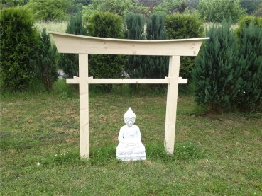 Torii 20 Japan style Garten Holzbogen Torbogen Tor Holz Feng Shui Buddha Asien