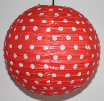 Preview: Lampion 3 Stk Laterne Papier schwarz rot gold Deko Karneval Fastnacht Fasching