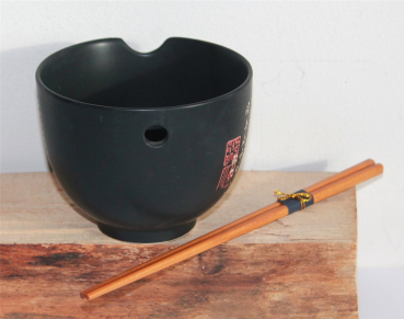 78, 4 Stk Reis Suppen Schale Soba Bowl Essstäbchen Zeit Asia Tasse Ø 13 cm