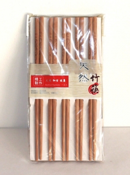451 Chopsticks 10 Paar Essstäbchen Stäbchen Bambus Holz natur wiederverwendbar