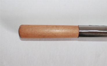 Preview: 011 Wokwender flach Schöpflöffel Pfannenwender Wok Kelle Edelstahl M 52 cm