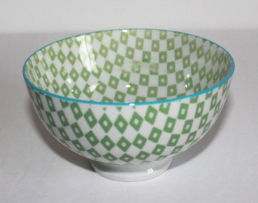 253g, 6 Stk Japan Reisschale Suppe Tee Tasse Matcha Schale Pepita Retro grün