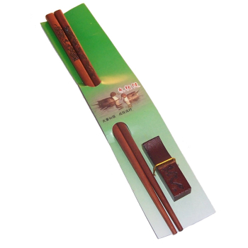 Preview: 009 Chopsticks 1 Paar Stäbchen Eßstäbchen Bänkchen Holz Essstäbchen 