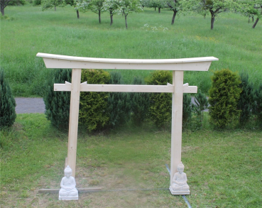 Preview: Torii 05 Japan Garten Holzbogen Torbogen Tor Holz Feng Shui Asien 276 x 336 cm