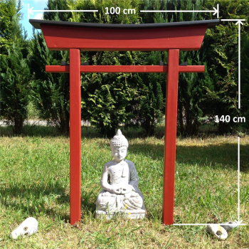 Torii 23 Gate Holzbogen Torbogen Garten Tor Holz Schrein Japan japanisch Asien