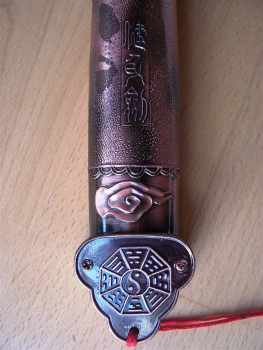 Preview: Teleskop Schwert 01 Tai Chi Kung Fu Deko Metall Übungschwert