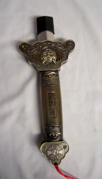 Preview: Teleskop Schwert 03 Tai Chi Kung Fu Deko Metall Übungschwert