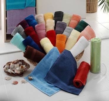 Preview: Gästetuch Handtuch Duschtuch Saunatuch Liegetuch Badetuch 100 % Baumwolle 450 g/m²