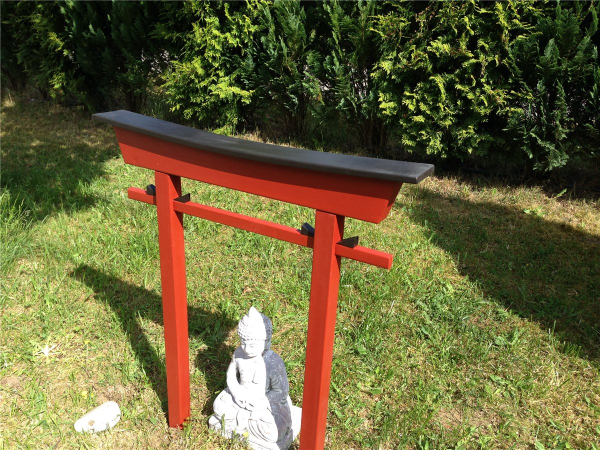 Torii 23 Gate Holzbogen Torbogen Garten Tor Holz Schrein Japan japanisch Asien