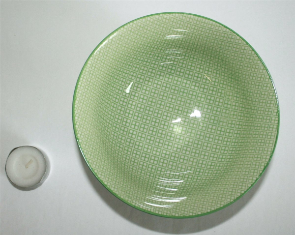 90, 1 Stk Reis Suppe Matcha Schale Soba Bowl Müsli ø 15 cm Porzellan grün