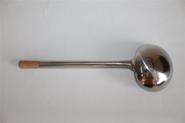 014 Schöpfkelle Schöpflöffel Suppenkelle Edelstahl Wok Kelle Löffel 49 cm große Kelle