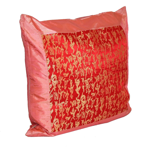 Kissen 405 Kissenhülle Kissenbezug Kopfkissen Bezug Deko Asien Stoff 40x40