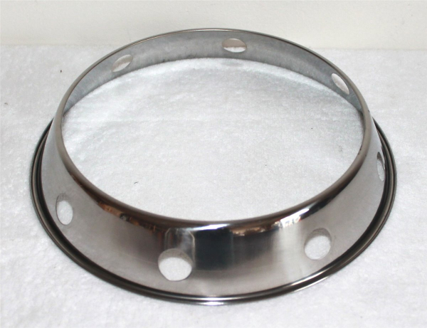 Wok Set Pfanne 40cm Ø runder Boden Carbon Stahl + Wok Ring, Gasherd Induktion Mulde AAF Nommel ®