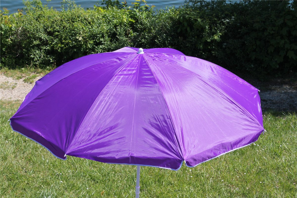 Sonnenschirm 175cm Strandschirm Gartenschirm Marktschirm Balkonschirm knickbar Schirmhülle 056