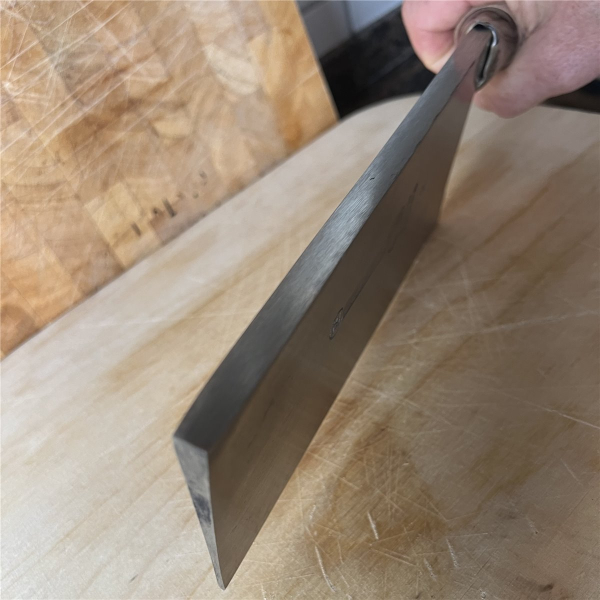 016 Hackmesser Knochen 33 cm Küchenmesser Küchenbeil Filettiermesser Holzgriff