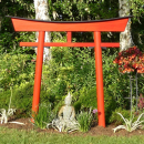 Torii 03 Japan Garten Holzbogen Torbogen Tor Holz Feng Shui Asien 175 x 180 cm