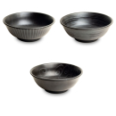 Japan Reisschalen Set 3 Stk Ø 19 cm Schalen Dessert Suppe Müsli Porzellan Nr 810